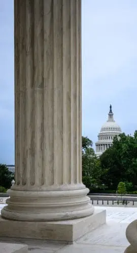 Capitol Dome from Supreme Court
