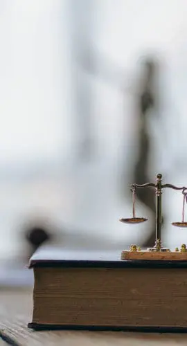 Judge's hammer, scales, god of justice Law in the Lawyer's Office