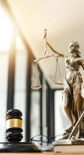 The Statue of Justice - lady justice or Iustitia, Justitia the Roman goddess of Justice.