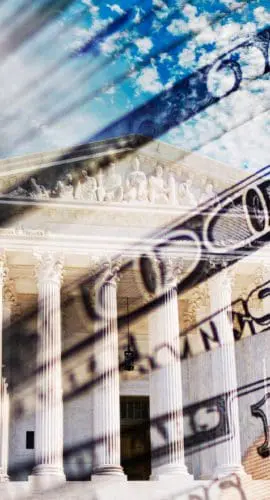 Washington DC - Politics & Money - Supreme Court & campaign donations