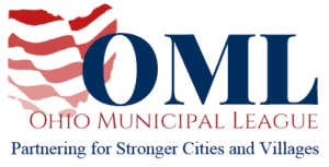 Logo of the Ohio Municipal League with the slogan 