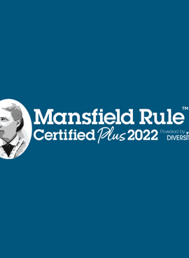 Mansfield Rule Certified Plus logo